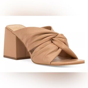 Vince Camuto Tan Women's Block Heel Sandals